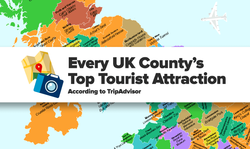 Every UK County’s Top Tourist Attraction According to TripAdvisor